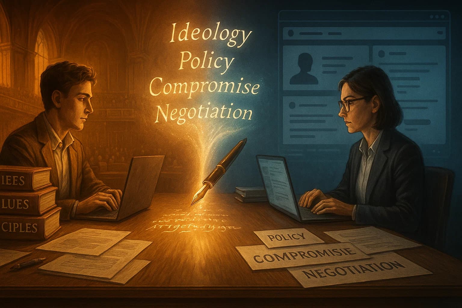Reconciling Ideology and Practical Politics : The Wribate Approach 